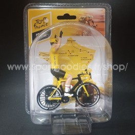 1/18 scale cyclist Yellow Jersey LCL Tour de France 2023 Winner 