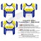 2024- Lot de 3 cyclistes Cofalu - Equipe au choix