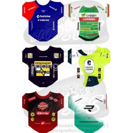 Lot de 6 cyclistes Cofalu Cyclo-cross 2023-2024