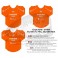 2025 - 3 Stickers for 1/32 scale cyclists