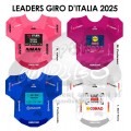 Giro d'Italia 2025 - Sticker Maillots reels des leaders