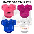 Giro d'Italia 2025 - Sticker Maillots leaders avec sponsors