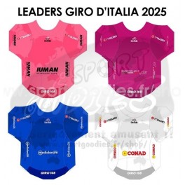 Giro d'Italia 2025 - Sticker Maillots leaders avec sponsors