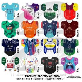 Pro Teams 2026 jerseys stickers