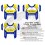 2026 - 3 stickers pour cyclistes Flanders Baloise