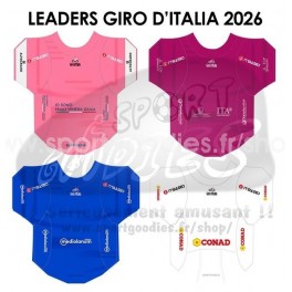 Giro d'Italia 2026 - Adesivi Maglie dei vincitori con sponsori