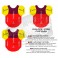 2026 - 3 stickers pour cyclistes