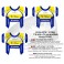2026 - 3 stickers pour cyclistes