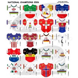 Stickers Champions Nationaux 2026