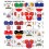 2026 National Champs jerseys stickers