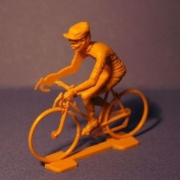 Cycliste en plastique - Non peint