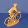 Cycliste EI position Sprinteur - Non peint
