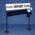 Banner Departure Arrival - Scale: 1/35