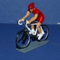 Red jersey cyclist - Years 2000