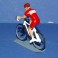 Cycliste Maillot rouge contemporain