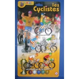 Cyclistes - Blister de 5 avec billes