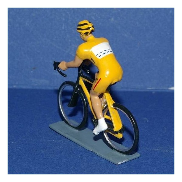 Cycliste miniature CBG Mignot Maillot blanc Ech 1/35 