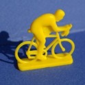 Plastic cyclist for game