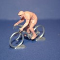 Cycliste en plastique & vélo en zamac