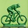 Cycling figure 23 cm (9.5'') different colors