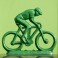 Cycling figure 23 cm (9.5'') Set of 4