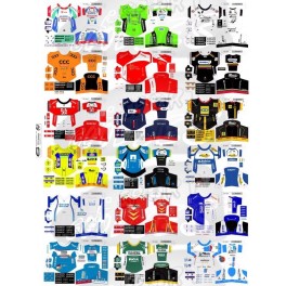 Maillots Equipes Continentales Pro 2014