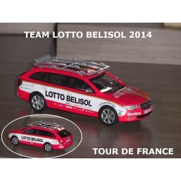 Skoda SuperbCombi Team Lotto Belisol Saison 2014