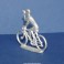 Unpainted metal cycling figure calling assistance - Type Salza - 1/32 Scale﻿﻿