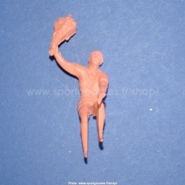 Unpainted metal cycling figure drinking - Type Aludo - 1/32 Scale﻿﻿