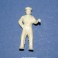Unpainted plastic cameraman figure for Salza cars - Type Salza- 1/32 Scale