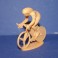 Cyclist time trial position - Unpainted