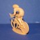 Cyclist time trial position - Unpainted