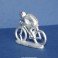 Die-cast cyclist - Unpainted