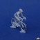 Cyclist 1/43 Norev Type in white metal - Unpainted