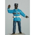 French Gendarme with cap and jacket - Unpainted -Scale 1/43