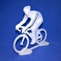 Cycliste 3D Moderne en zamac - Non peint