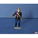 Moto Terrot  della gendarmerie con figurina anni 40-50 - Scala 1/32