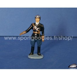 Moto Terrot  della gendarmerie con figurina anni 40-50 - Scala 1/32