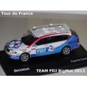 Skoda Superb Combi Equipe Fdj  Big-Mat 2012