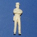 French Gendarme crossed arms - Unpainted -Scale 1/43