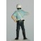 French Gendarme Biker with old uniform - Unpainted -Scale 1/43