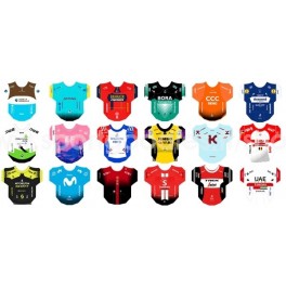Stickers Equipes World Tour 2019 Stickers Equipes World Tour 2019