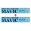 Decalcomanie Mavic logo degli anni 70 - Scala:1/43 - Lotto di 2