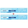Decals Shimano - Scale: 1/43 - Set of 2