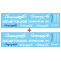Decals Campagnolo - Scale: 1/43 - Set of 2