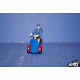 Segway con autista - Scala 1/43