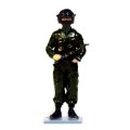 Policier Français du RAID avec casque- Ech 1/32