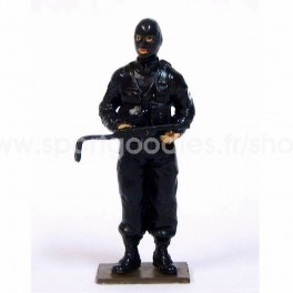Policier Français du RAID avec cagoule - Ech 1/32