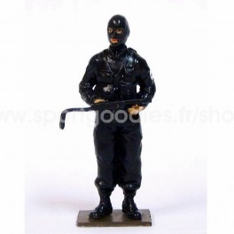 Poliziotto Francese Unità Elite con cappuccio - Ech 1/32