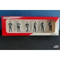 Lotto di 6 figurine gendarmerie francese degli anni 60's and 70's - Scala 1/43